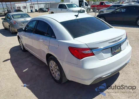 2013 Chrysler 200 Lx из США, поврежденный, VIN 1C3CCBAB1DN647164
